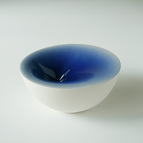 Puntkom-rond-blue-transparant-25cm-Olav Slingerland-€110,-